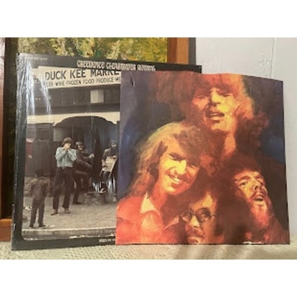 Creedence Clearwater Revival Duck Kee Market Vinyl Record LP - Picture 3 of 3